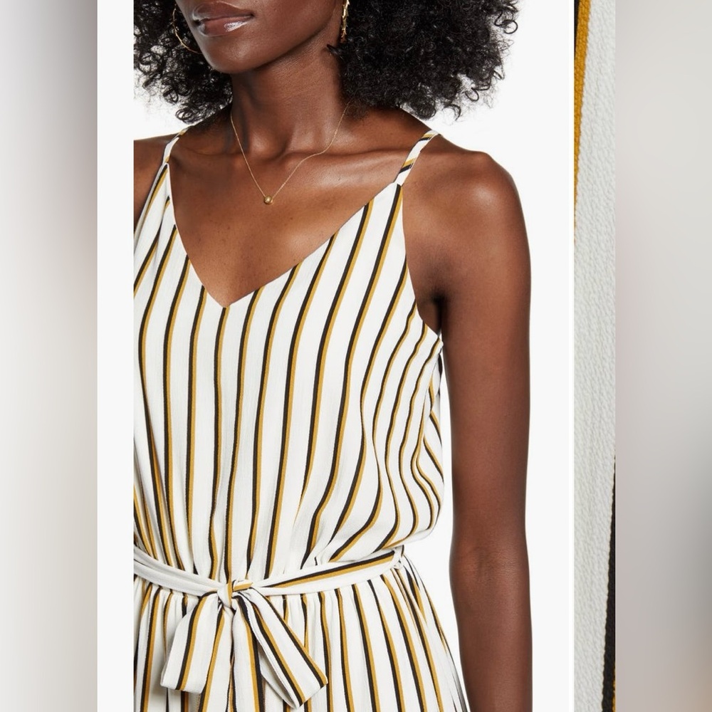Sleeveless Tie Waist Jumpsuit - Picture 3 of 5